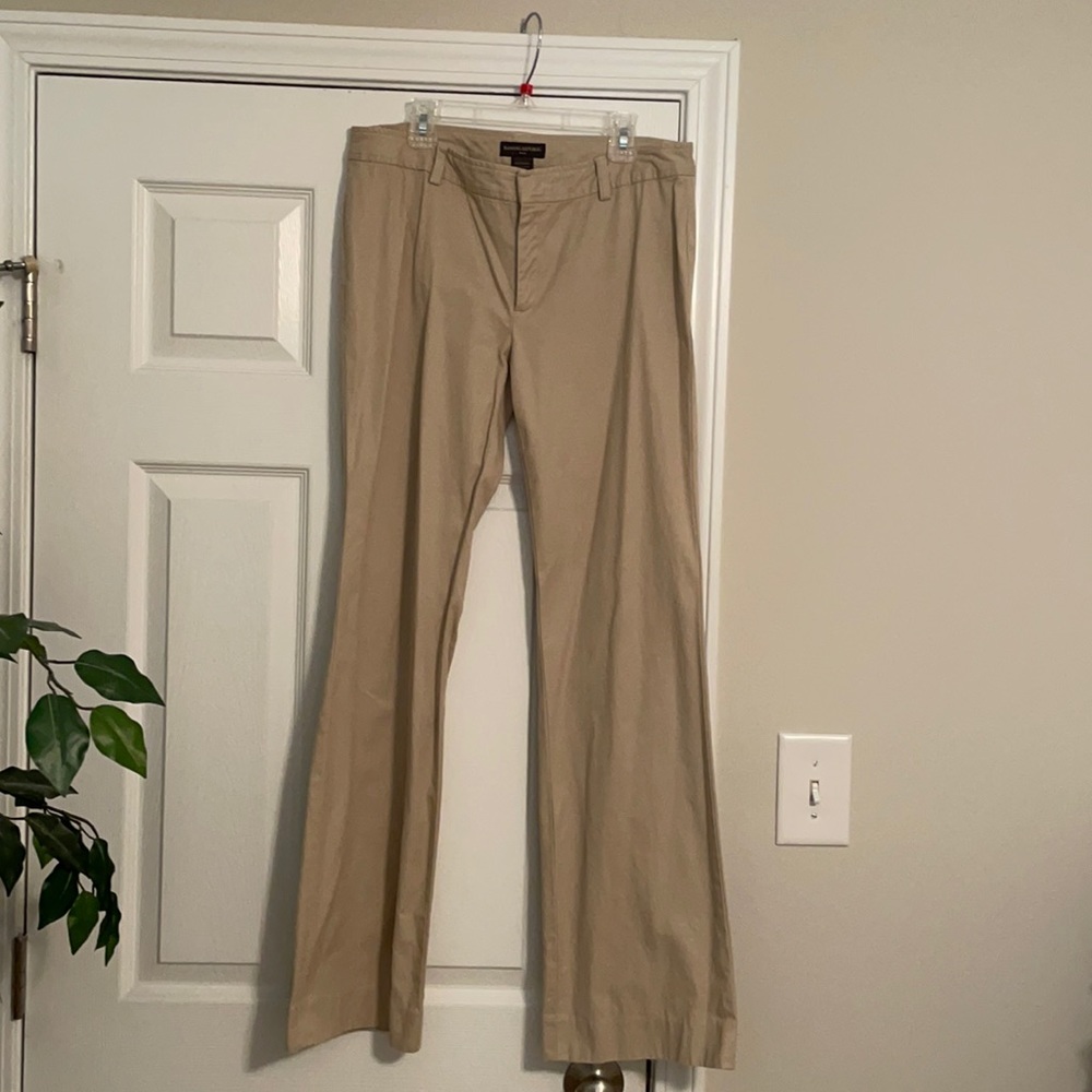 Banana Republic Twill Khaki Pants